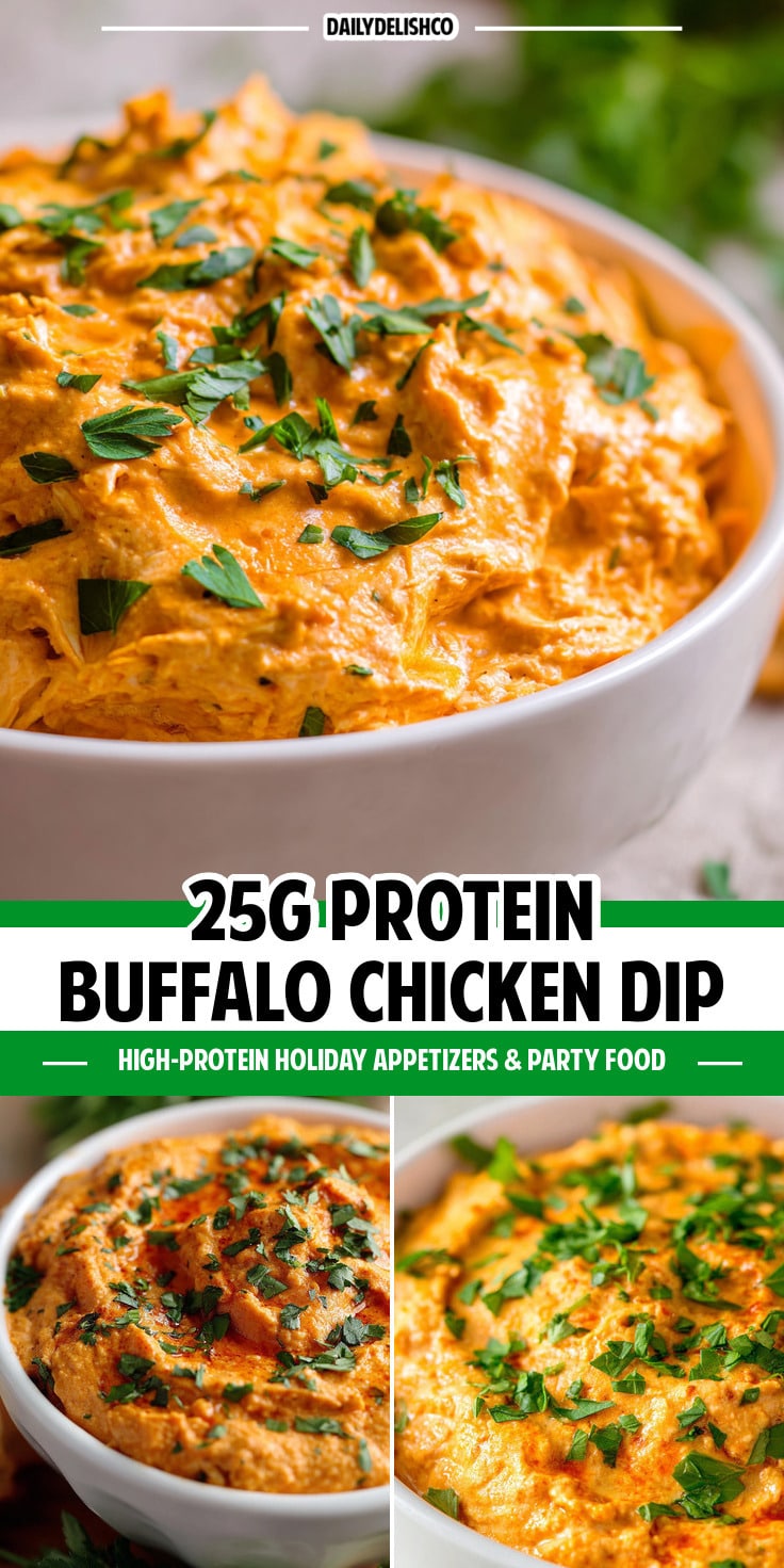 25g Protein Buffalo Chicken Dip