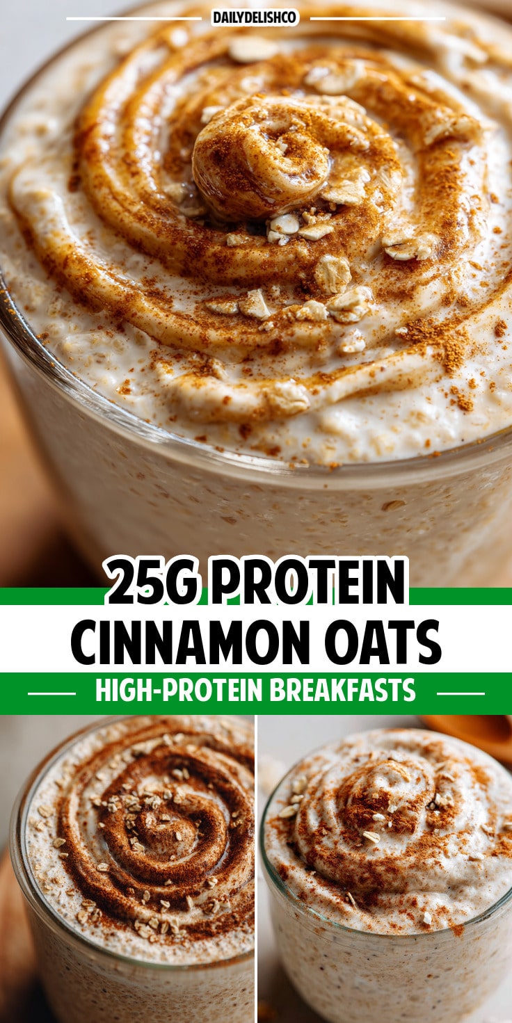 25g Protein Cinnamon Oats