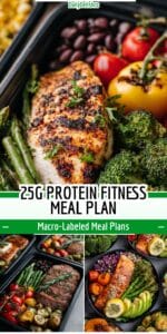 Home 30 25g Protein Fitness Meal Plan