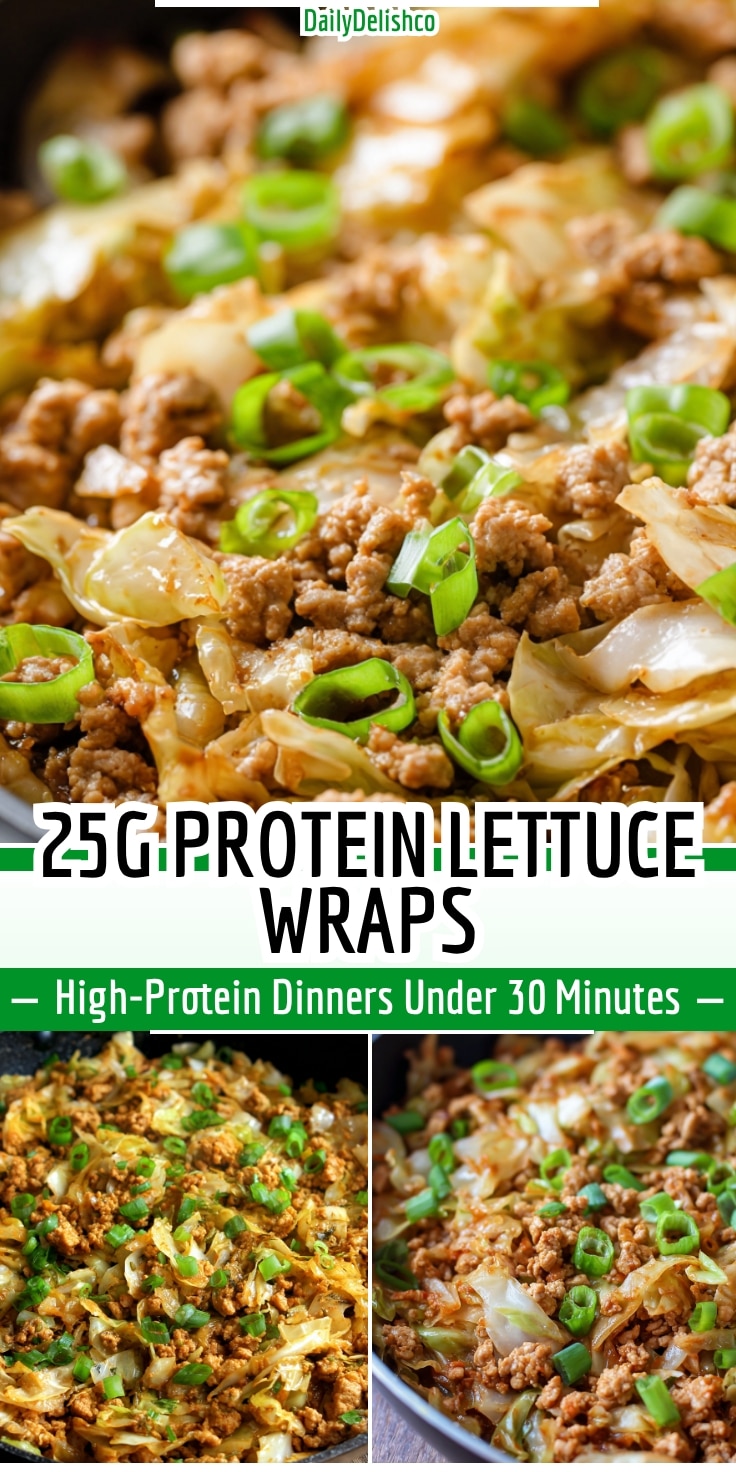 25g Protein Lettuce Wraps