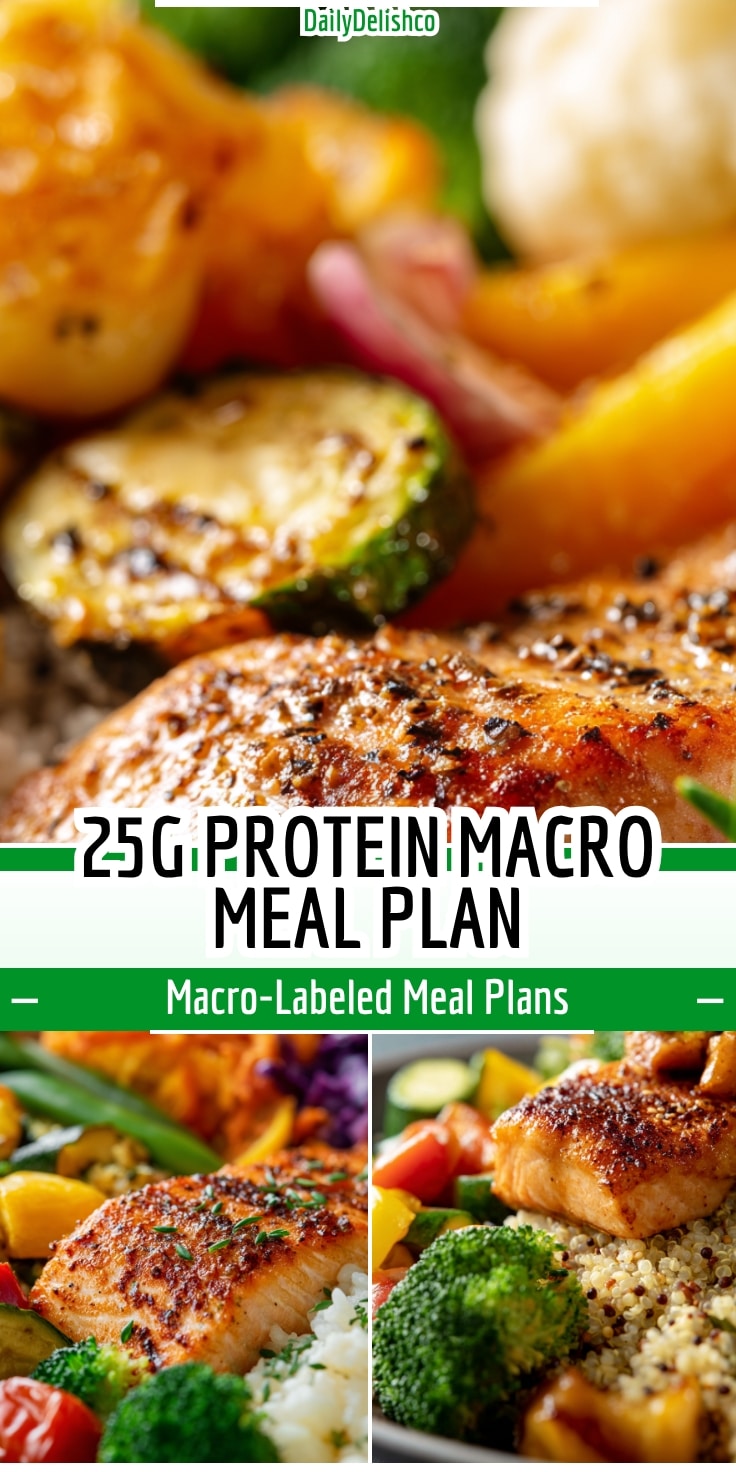 25g Protein Macro Meal Plan