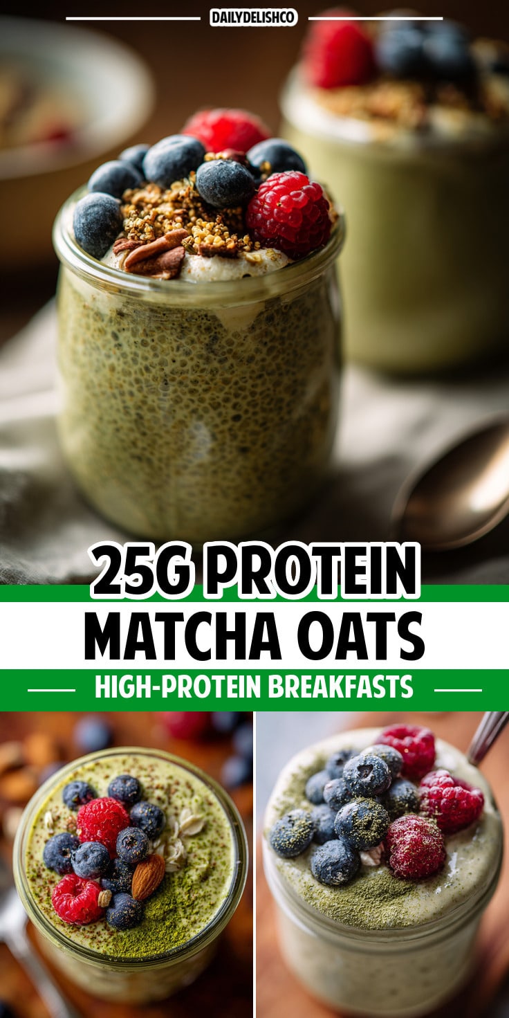 25g Protein Matcha Oats