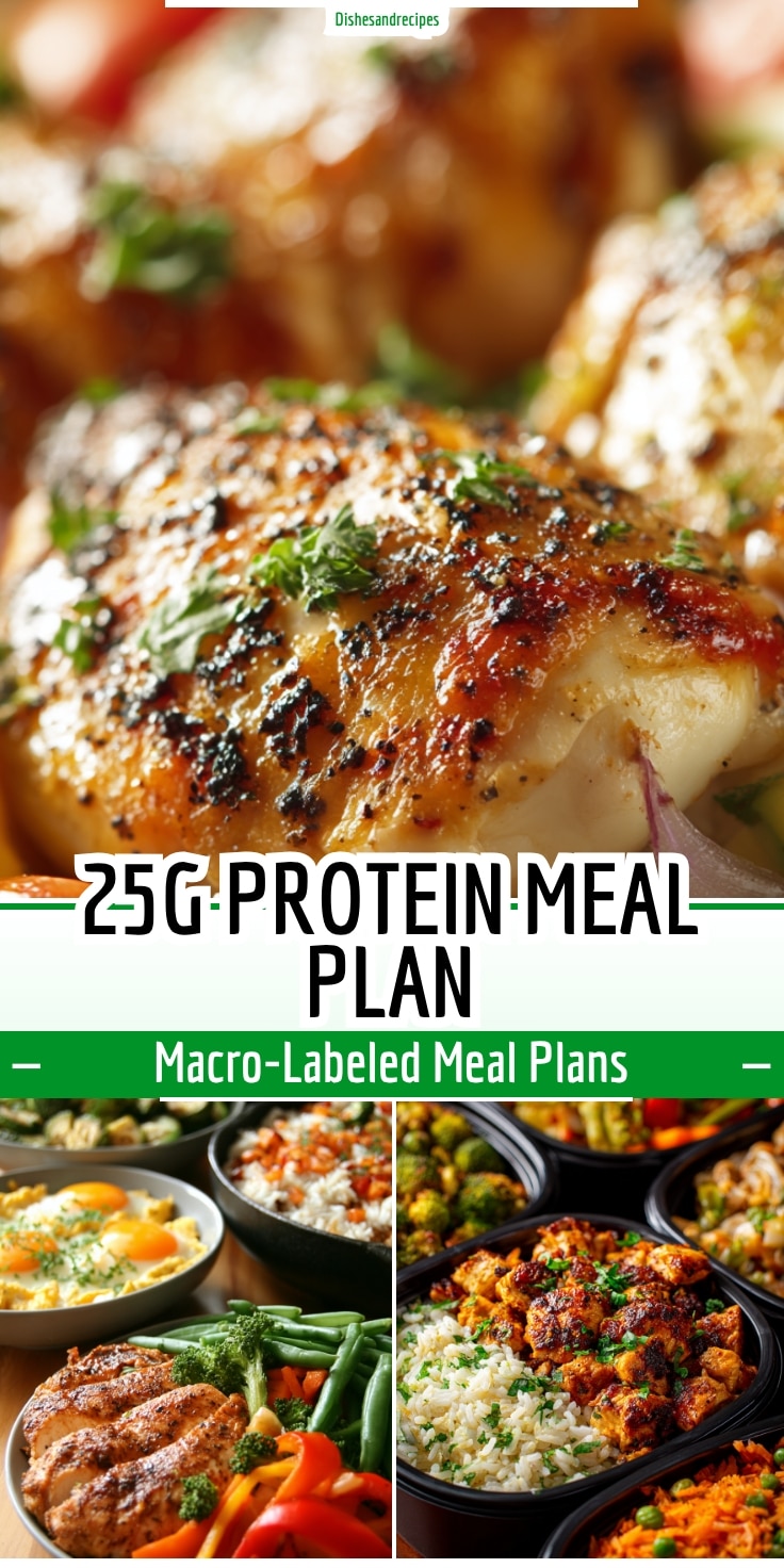 25g Protein Meal Plan