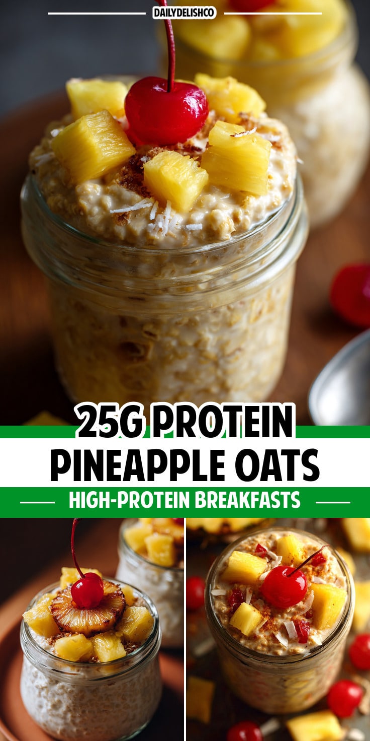 25g Protein Pineapple Oats