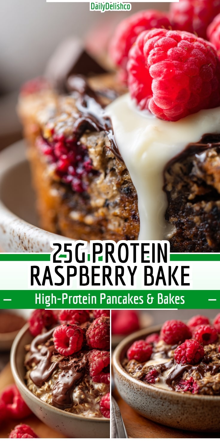 25g Protein Raspberry Bake