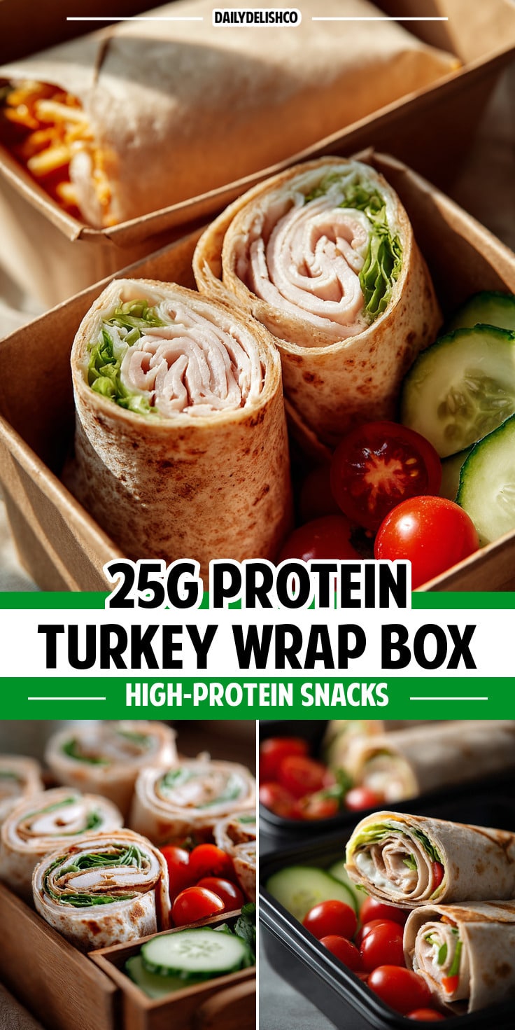 25g Protein Turkey Wrap Box