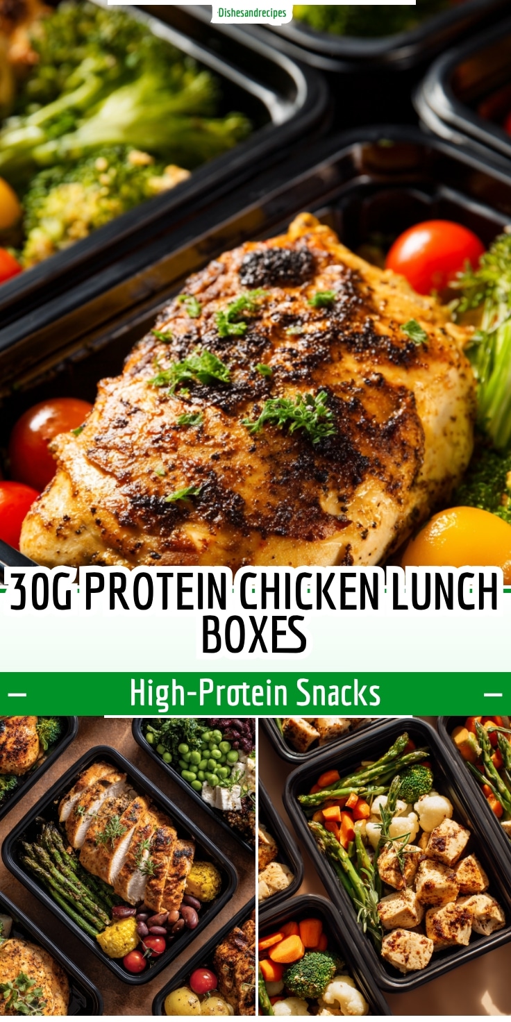 30g Protein Chicken Lunch Boxes