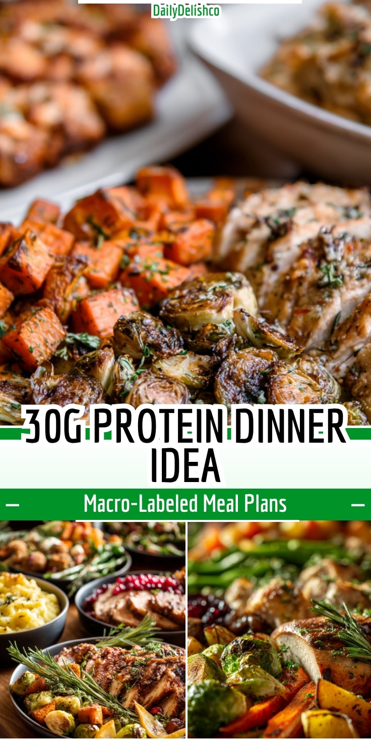 30g Protein Dinner Idea