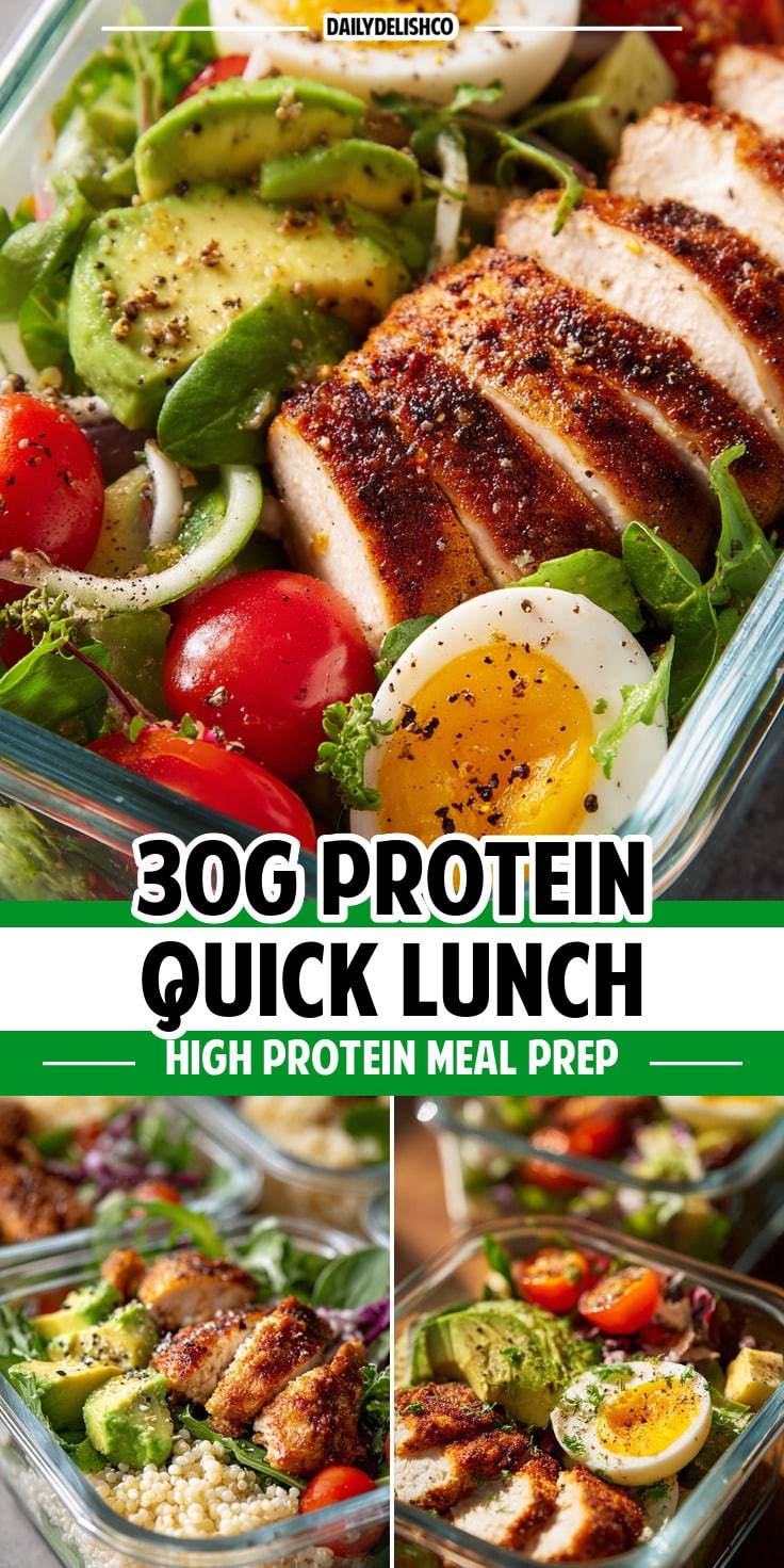 30g Protein Quick Lunch