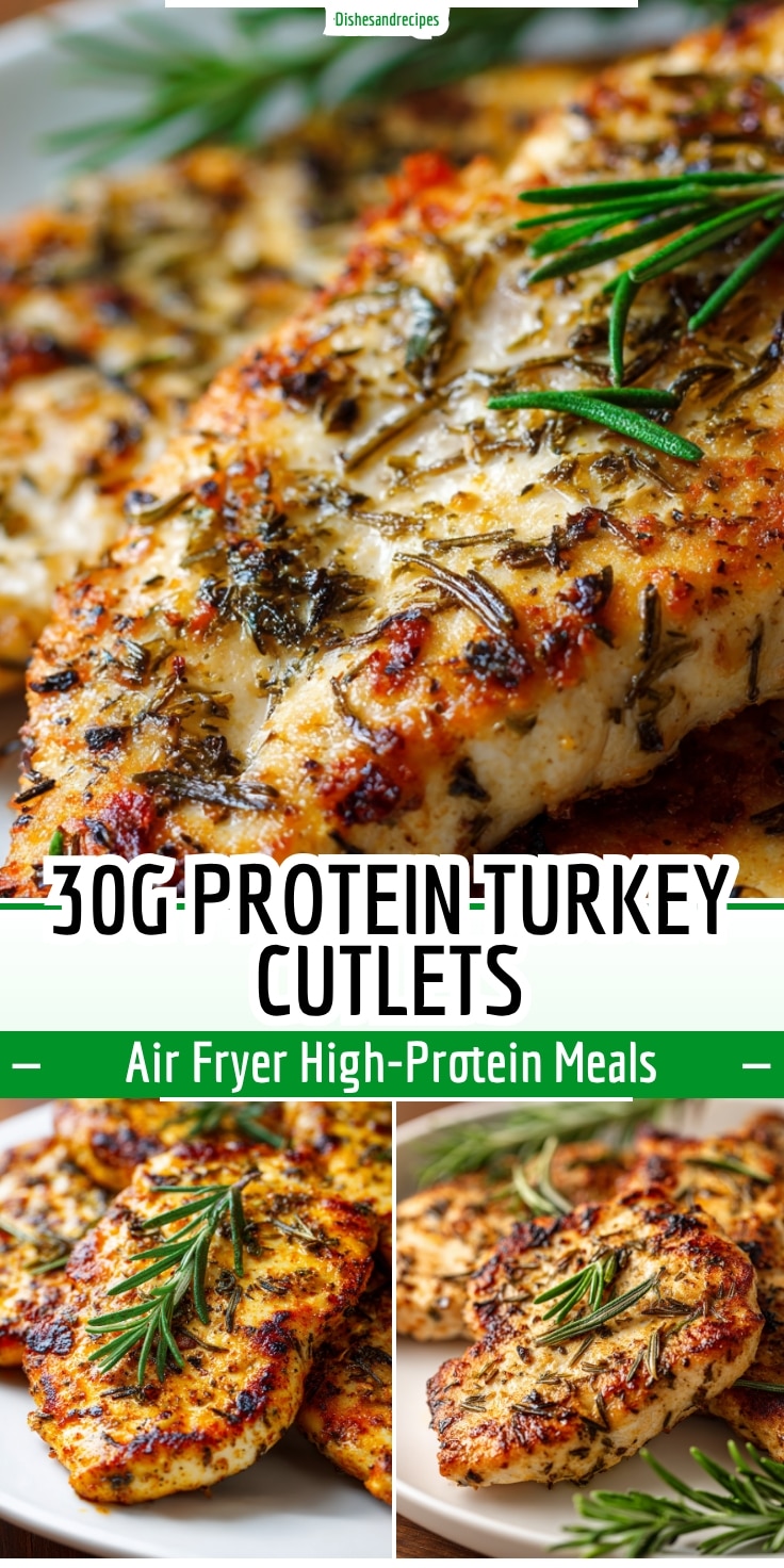 30g Protein Turkey Cutlets