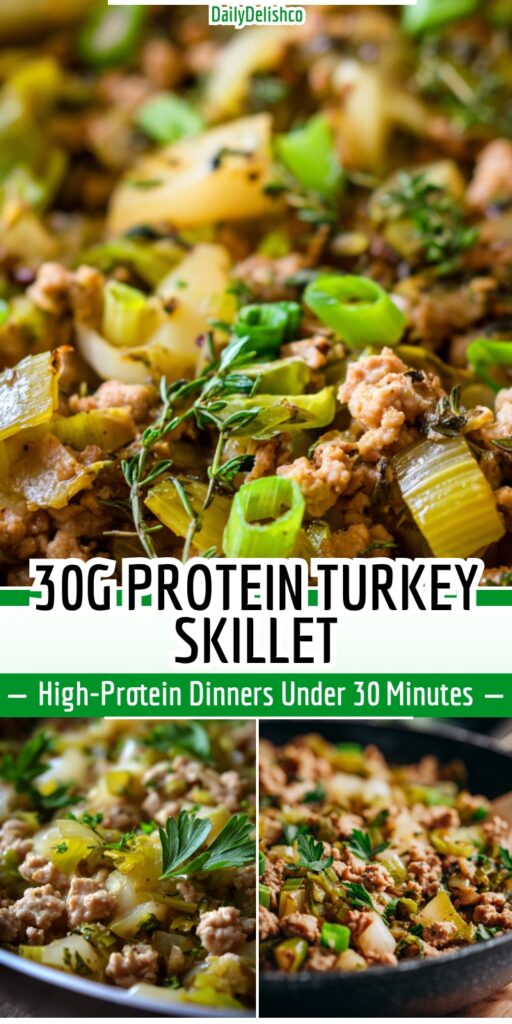 30g Protein Turkey Skillet