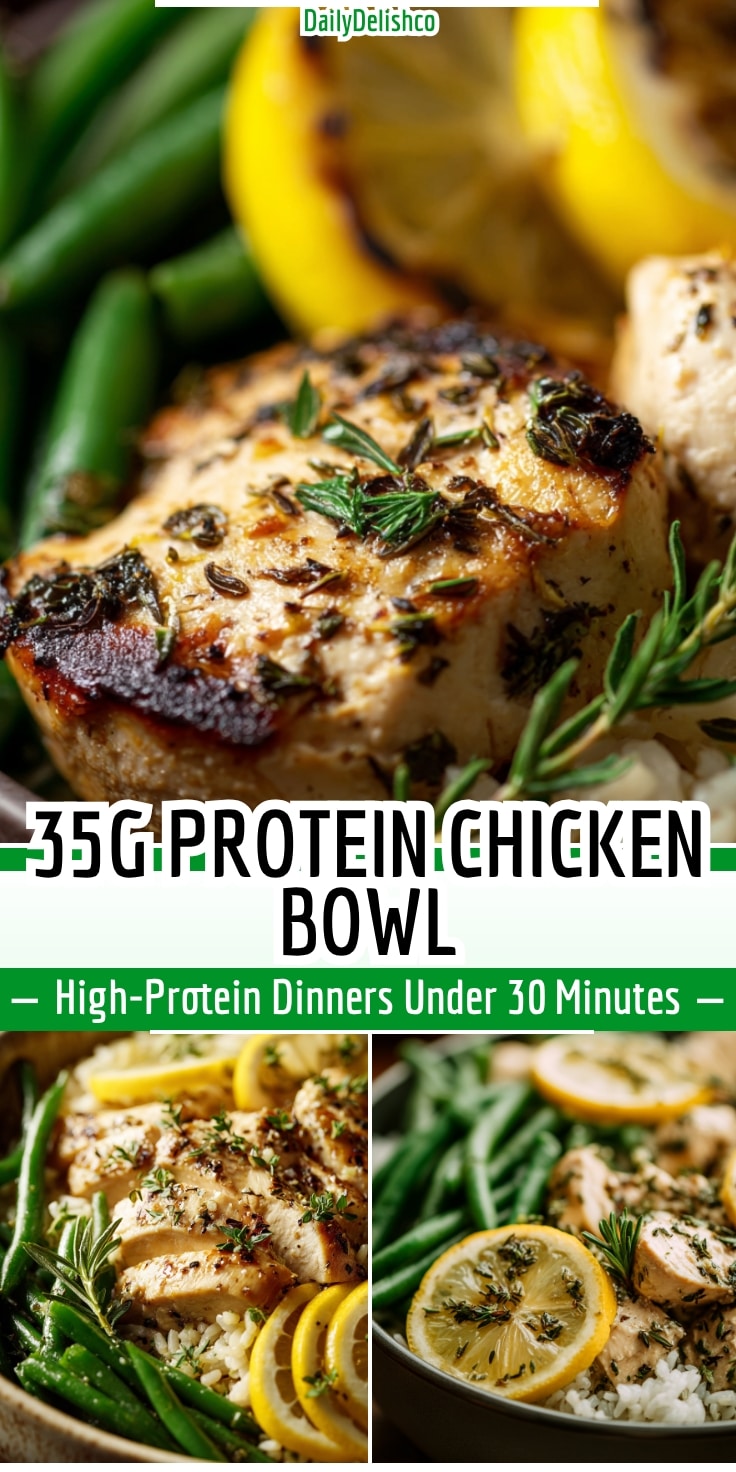 35g Protein Chicken Bowl