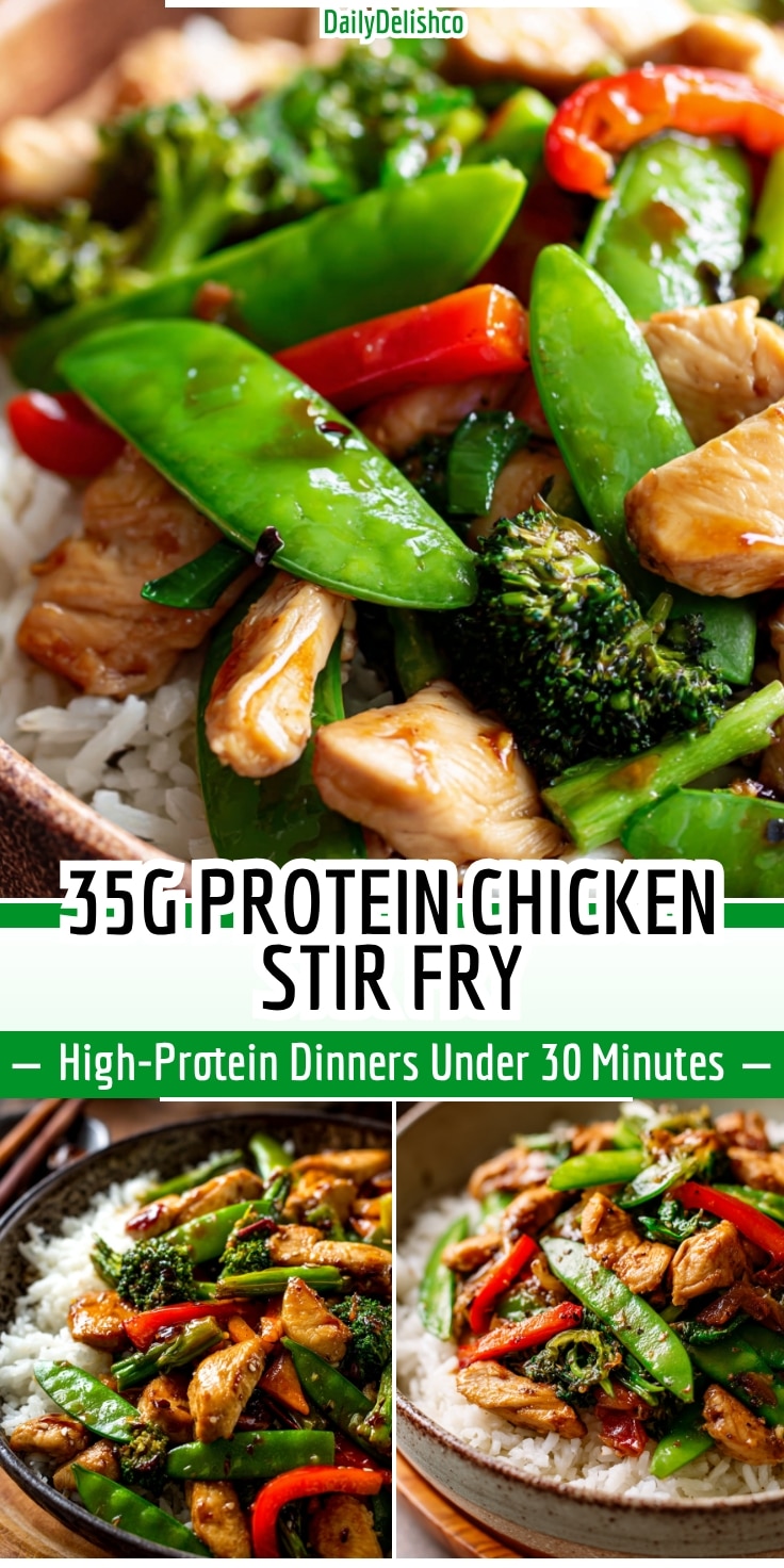 35g Protein Chicken Stir Fry