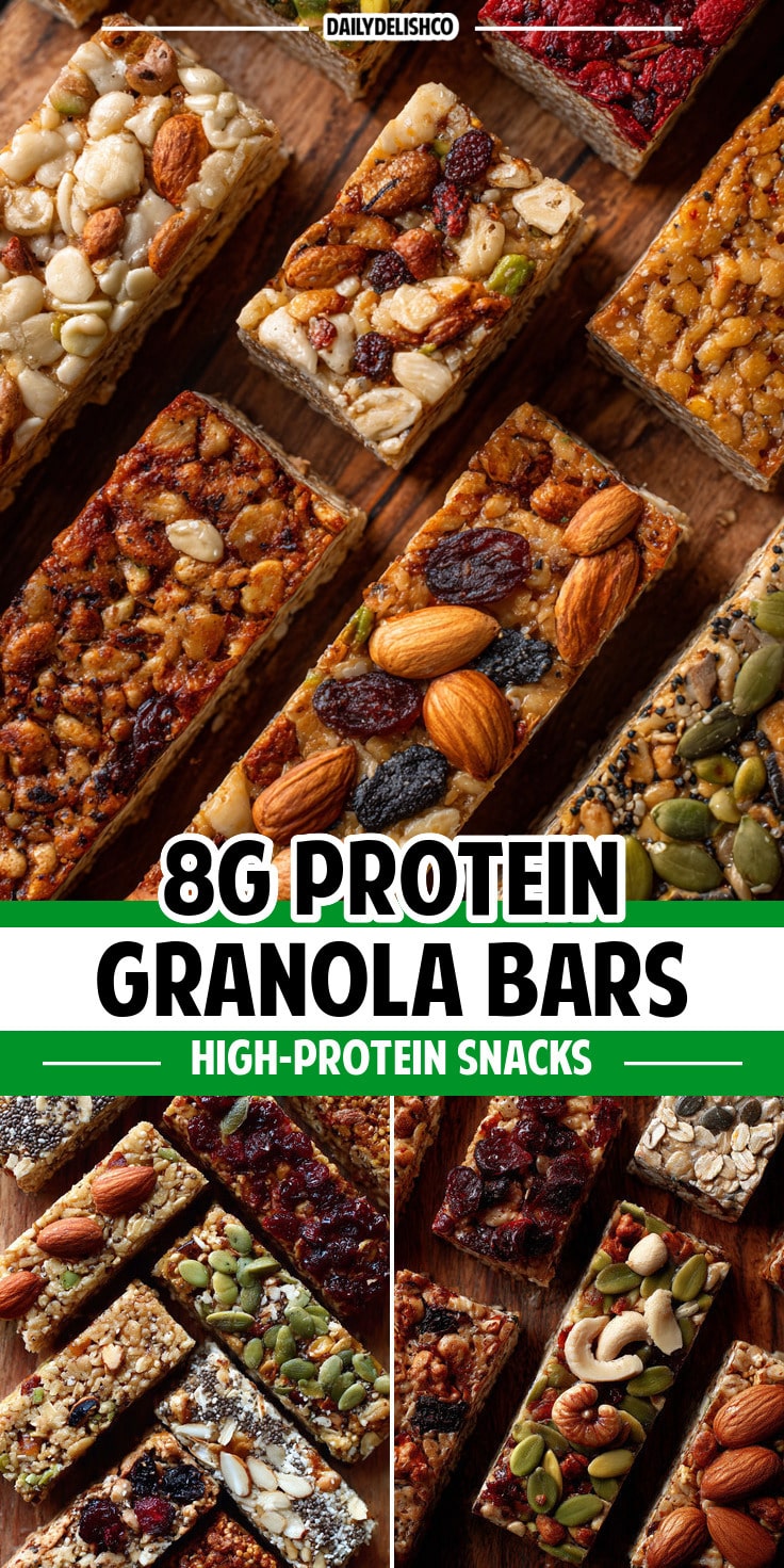 8g Protein Granola Bars