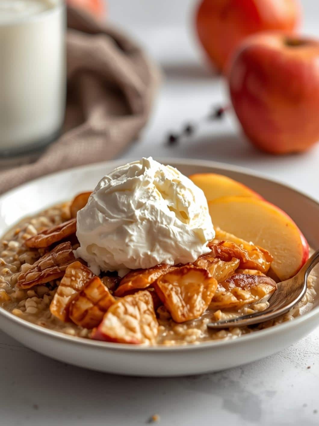 Apple Pie Protein Overnight Oats - Easy & Healthy Breakfast Meal Prep 11 Apple Pie Protein Overnight Oats - Easy & Healthy Breakfast Meal Prep