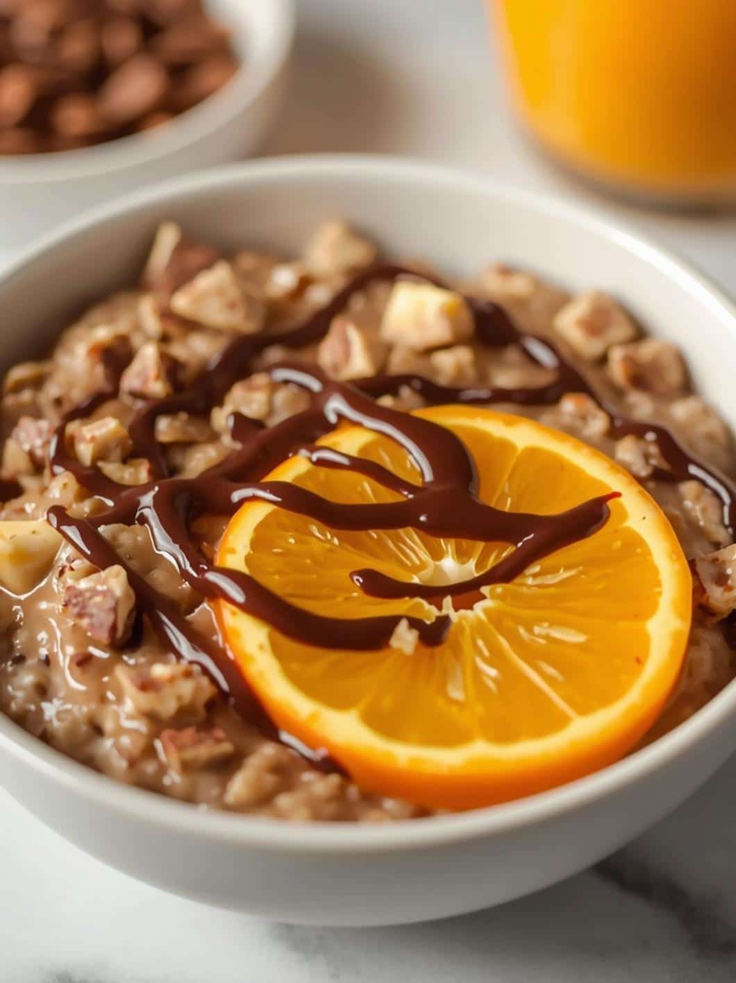 Chocolate Orange Protein Overnight Oats - Easy Healthy Breakfast