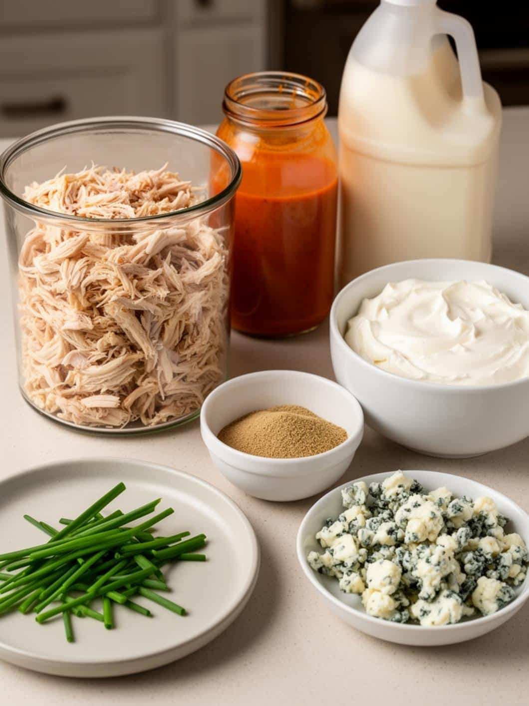High Protein Buffalo Chicken Dip: A Healthy & Flavorful Recipe