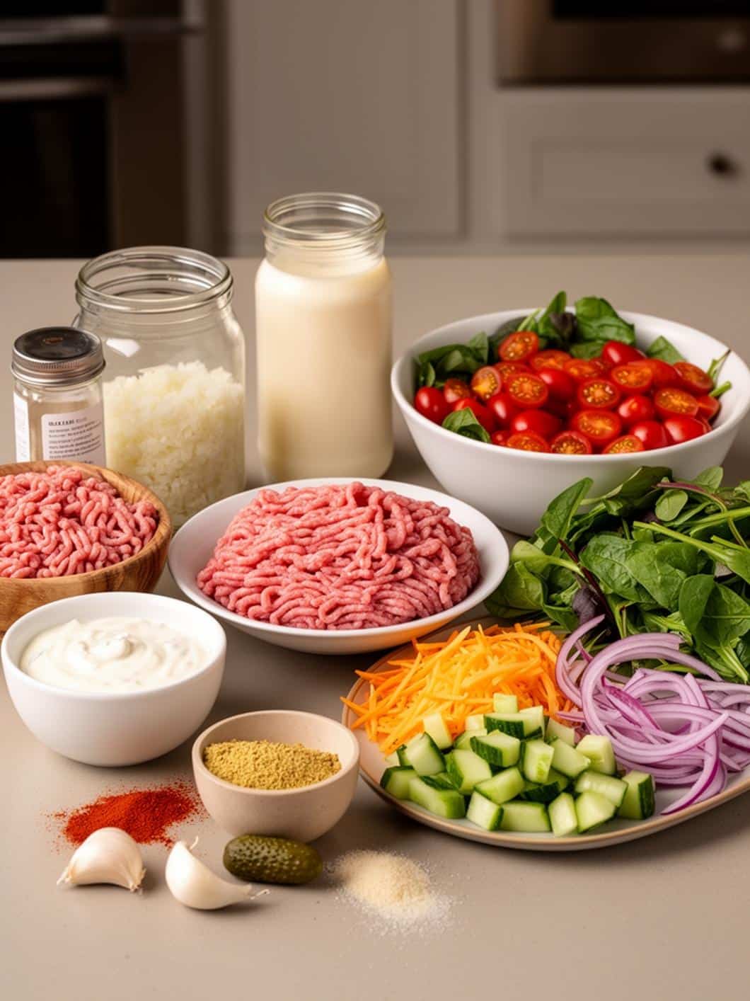 High-Protein Turkey Burger Bowls for Healthy Meal Prep