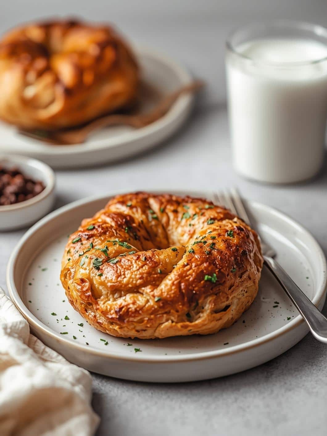Homemade Protein Bagels with Greek Yogurt - Easy High Protein Breakfast Recipe