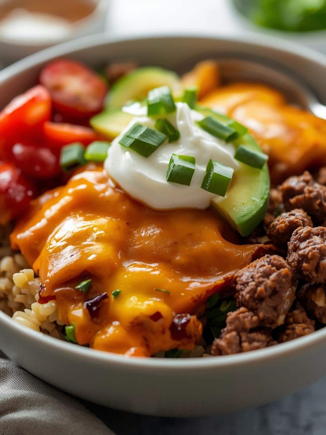 Macro-Friendly Burrito Bowls - Healthy Dinner & Lunch Ideas