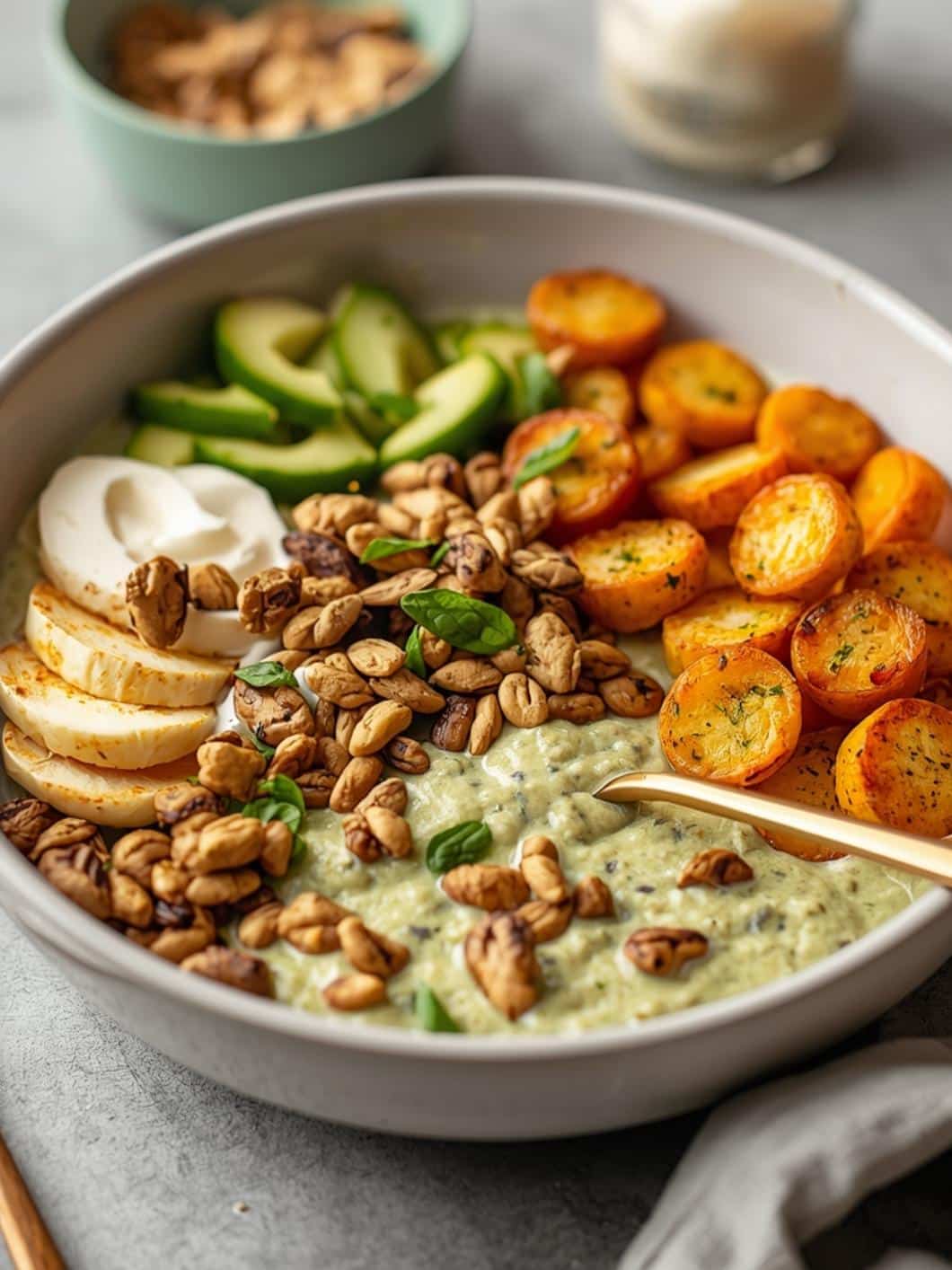 Matcha Vanilla Protein Overnight Oats - Easy & Healthy Breakfast Meal Prep