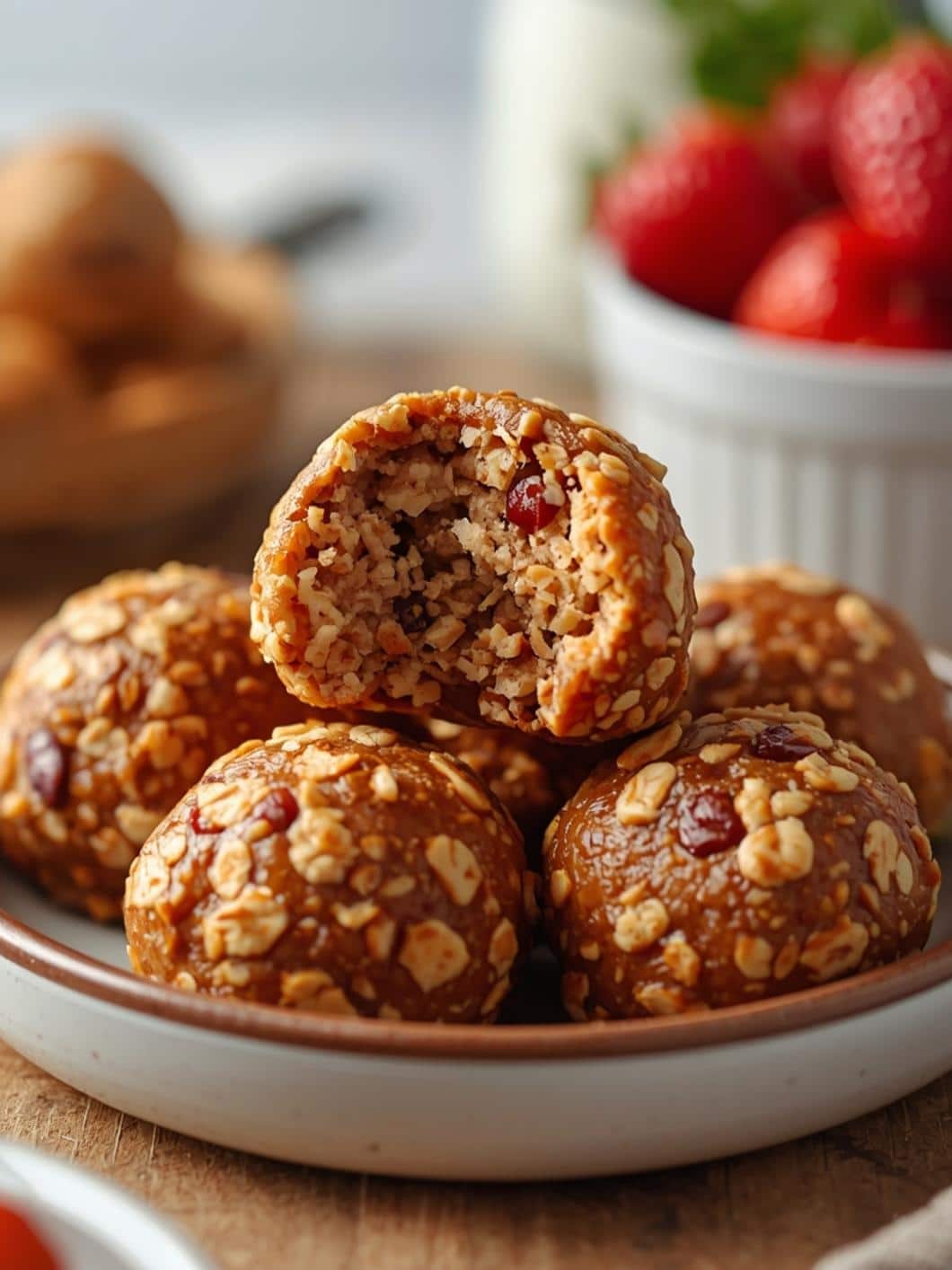No-Bake Oatmeal Protein Energy Balls - Easy & Healthy Snack Recipe