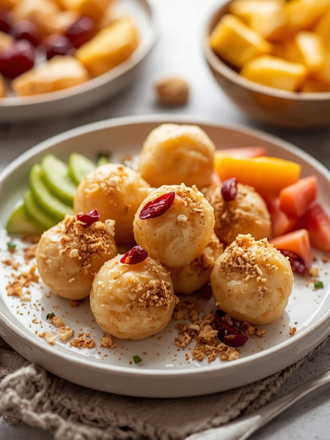 Protein Mango Chili Yogurt Bark - Easy Frozen Greek Yogurt Treat