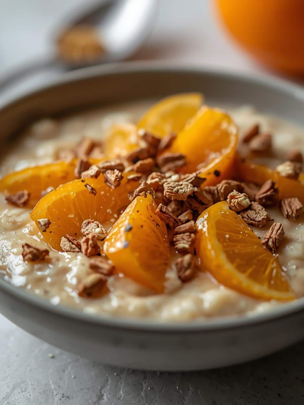 Protein Orange Cardamom Overnight Oats
