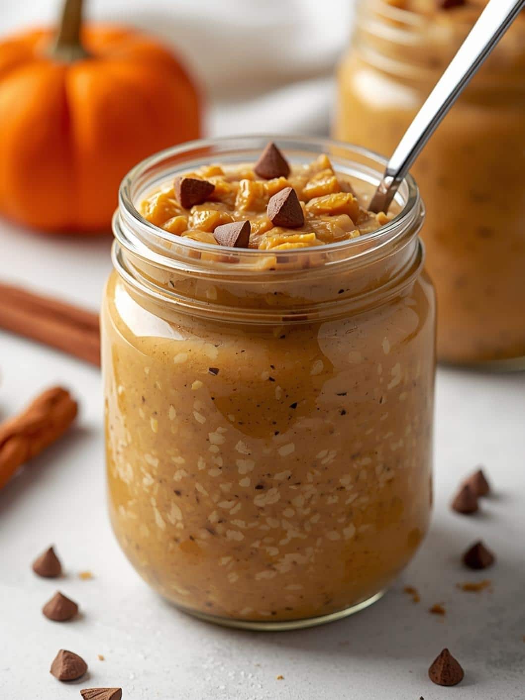Pumpkin Spice Protein Overnight Oats - Easy & Healthy Breakfast Meal Prep